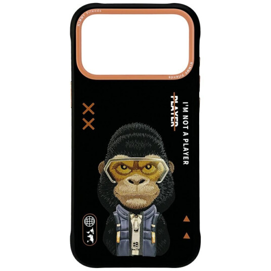 Nimmy CoolCute 2.0 Gorilla Deksel for iPhone 17 Pro   Svart