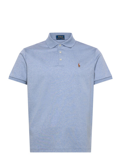 Polo Ralph Lauren Custom Slim Fit Soft Cotton Polo Shirt Blue M Polo Ralph Lauren Custom Slim Fit Soft Cotton Polo Shirt Blue M
