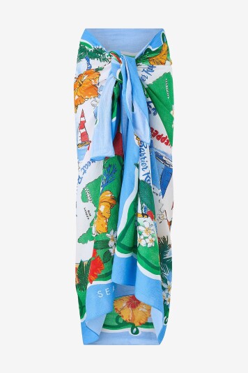 Seafolly   Sarong   Blå