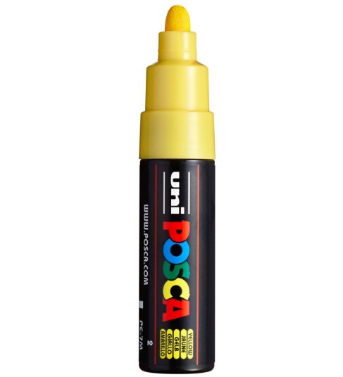 Posca Posca Marker PC-7M Broad Yellow Posca Posca Marker PC-7M Broad Yellow