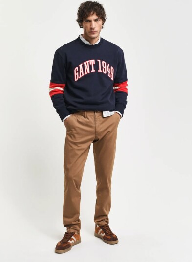 Gant Slim Twill Chinos Beige 36 x 36