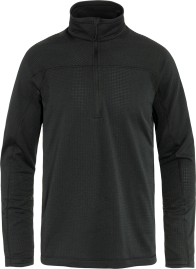 Fjällräven Men"s Abisko Lite Fleece Half Zip Black XXL