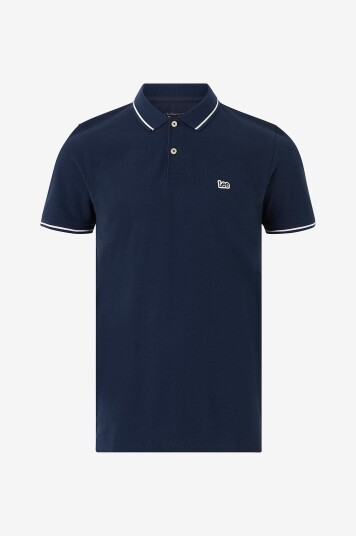 Lee Pologenser Piqué Polo Blå Lee Pologenser Piqué Polo Blå