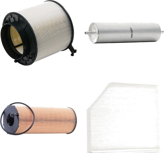 Filtersett RIDEX 4055F28487
