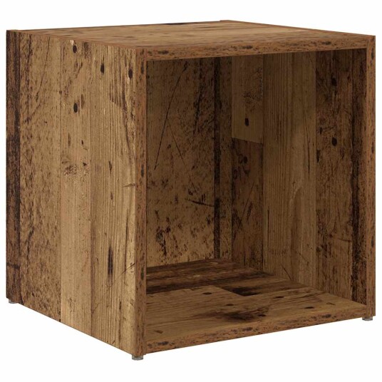 TV skap 4 pcs Brun 37 x 35 x 37 cm Konstruert tre TV skap 4 pcs Brun 37 x 35 x 37 cm Konstruert tre