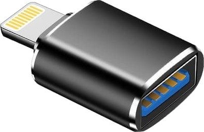NÖRDIC USB3.0 OTG til Lightning Adapter (ikke MFI) Svart støtte for iOS Connect USB-enheter til iPhone og iPad NÖRDIC USB3.0 OTG til Lightning Adapter (ikke MFI) Svart støtte for iOS Connect USB-enheter til iPhone og iPad