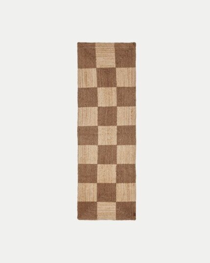 OYOY Chess Jute Teppe Natur OYOY Chess Jute Teppe Natur
