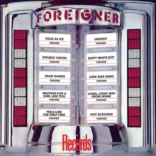 Foreigner  Records  LP/Vinyl