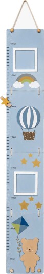 JaBaDaBaDo Growth Chart Teddy Blue Blue ONE SIZE JaBaDaBaDo Growth Chart Teddy Blue Blue ONE SIZE