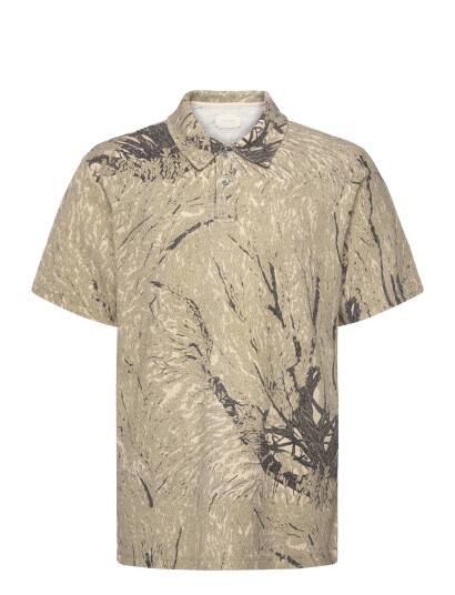 Aimé Leon Dore Ss Printed Pique Polo Multi/patterned XL Aimé Leon Dore Ss Printed Pique Polo Multi/patterned XL