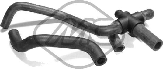 Slange, varmeveksler-radiator Metalcaucho 08690
