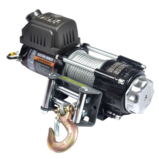 Warrior Winches 25SPS24 Ninja Vinsj 2500lb 24V Stålvaier