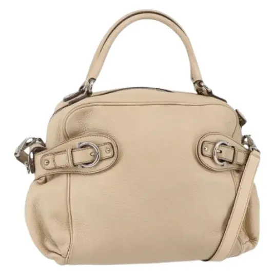 Salvatore Ferragamo Dame Beige