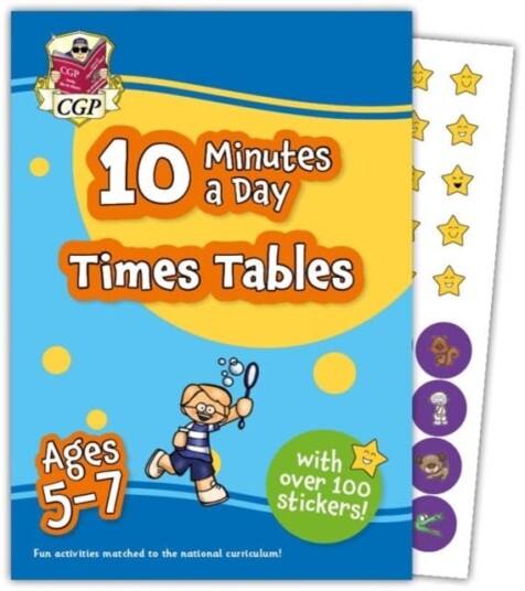 New 10 Minutes a Day Times Tables for Ages 57 (with reward stickers)