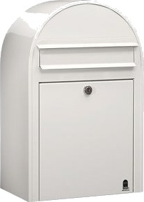 Postkasse Bobi Classic Hvit