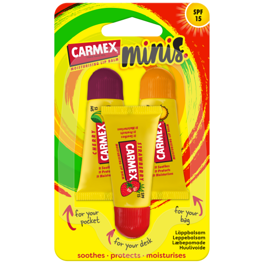 Carmex Lip Balm Minis SPF15 Carmex Lip Balm Minis SPF15