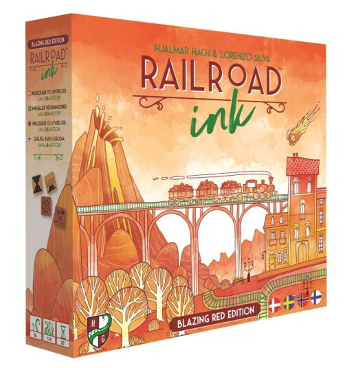 Railroad Ink Blazing Red Edition