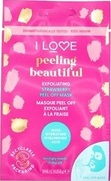 I Love... I Love Peeling Beautiful Strawberry Peel Off Mask 10 ml