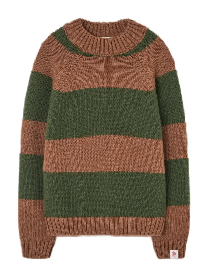 THE ANIMALS OBSERVATORY Stripes Brown Boxfish Sweater Brun 10 Y