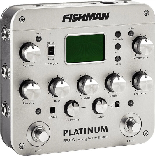 Fishman Platinum Pro Eq Analog Preamp (Pro-Plt-201) Fishman Platinum Pro Eq Analog Preamp (Pro-Plt-201)