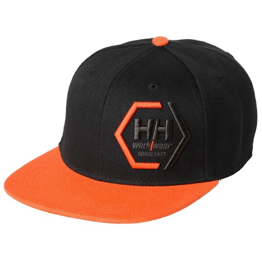 HH Workwear Workwear Helly Hansen Kensington Caps Med Flat Brem Svart STD