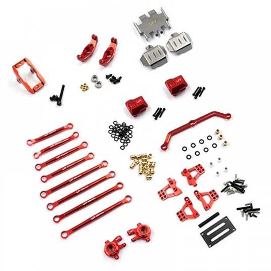Yeah Racing TR4M-S02RD ALUMINUM ESSENTIAL CONVERSION KIT