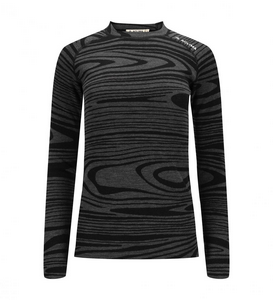 Aclima Warmwool Crewneck Dame 422 Black Motion 2XL Aclima Warmwool Crewneck Dame 422 Black Motion 2XL