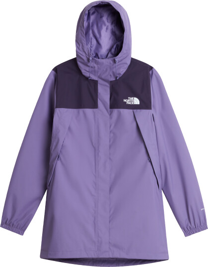 The North Face Women"s Antora Rain Parka Grounded Plum/Endless Dusk S