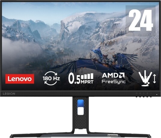 Lenovo Legion R24e 24" FHD Gaming Skjerm 180Hz IPS Svart Lenovo Legion R24e 24" FHD Gaming Skjerm 180Hz IPS Svart