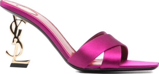Saint Laurent Dame Sko Rosa 39 1/2 EU,