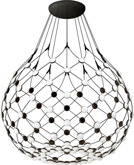Luceplan MESH Taklampe Ø80 2 Meter Trådløs Kompatibel