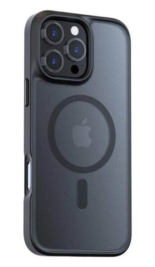 Torras Guardian Magnetic Series Case for iPhone 16 Pro Black