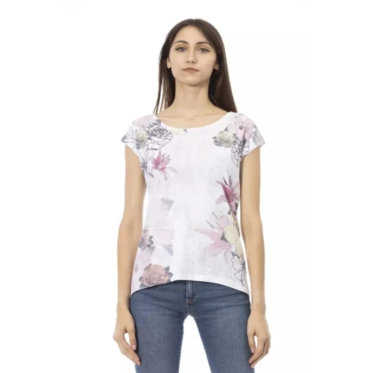 Trussardi Dame Topper Hvit L