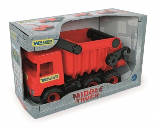Wader Middle Lastebil Rød Tipper 234802