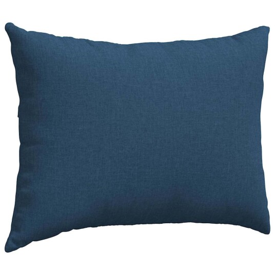Sofaputer 2 pcs Blå 70 x 50 cm stoff