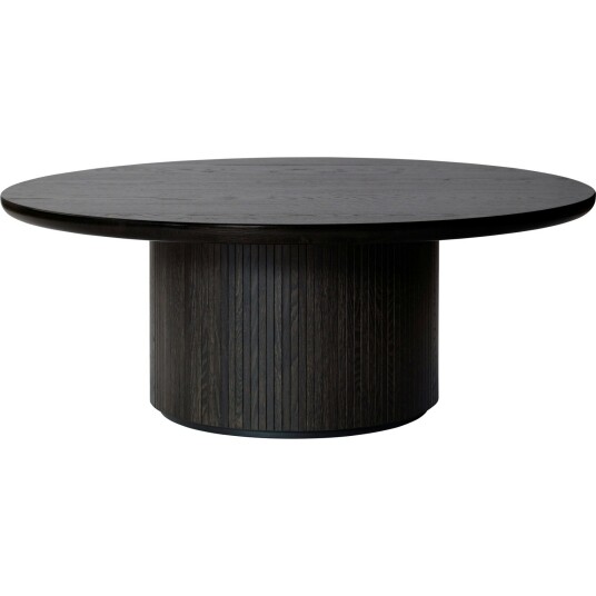 Gubi Moon Salongbord Rundt Ø120 H45 Brown Black Eikefiner