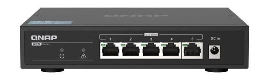 QNAP QSW-1105-5T Unmanaged 5-Port 2.5GbE Switch (4713213517581) QNAP QSW-1105-5T Unmanaged 5-Port 2.5GbE Switch (4713213517581)
