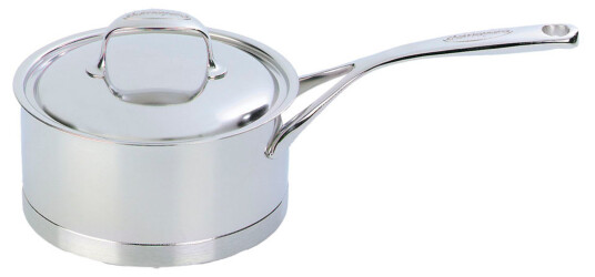 Demeyere Atlantis Kasserolle med Lokk 16 cm 1,5 l 1721263-01-0 1721327-01-0