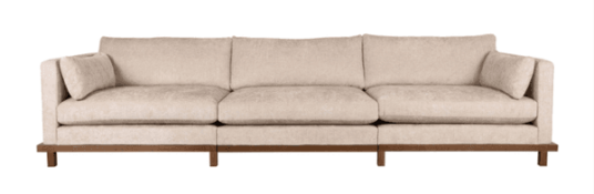 Zuiver Blossom sofa 4,5-seter sand