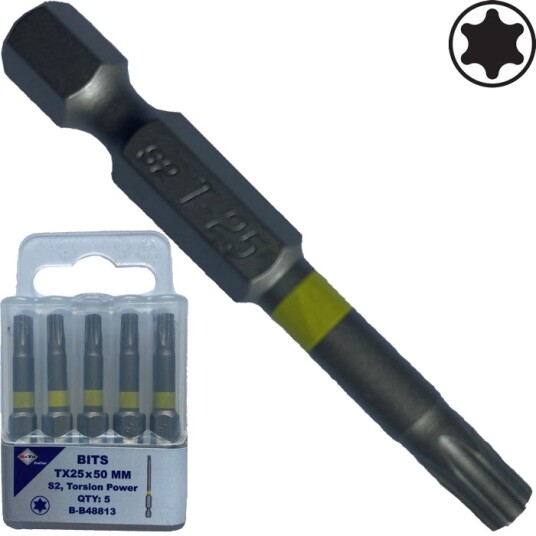 BATO 1/4' Bits industri torx 27 x 50mm