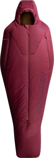 Mammut Protect Fiber Bag -21°C M Rød med Armutganger Mammut Protect Fiber Bag -21°C M Rød med Armutganger