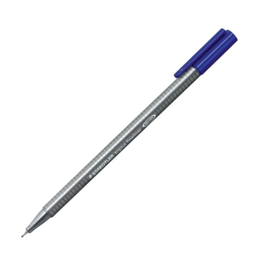 Staedtler Triplus Fineliner stykkevis #34 Aqua Blue Staedtler Triplus Fineliner stykkevis #34 Aqua Blue