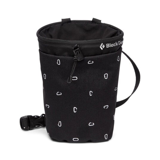 Black Diamond Gym Chalk Bag black biner print