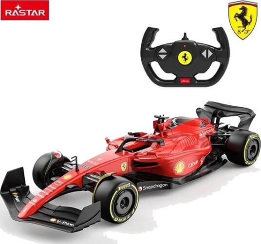 Rastar Ferrari F1 75 Radiostyrt Formel 1 Bil 1:12 Rastar Ferrari F1 75 Radiostyrt Formel 1 Bil 1:12