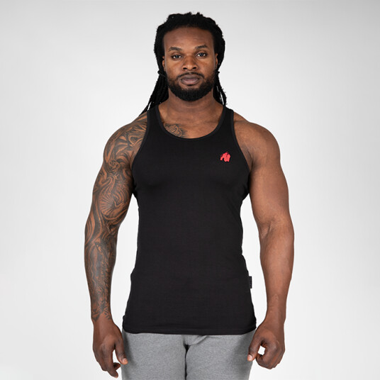 Adams Stretch Tank Top, Black Svart OS Adams Stretch Tank Top, Black Svart OS