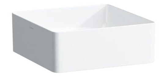 Laufen Living Toppmontert servant 36x36 cm, u/bl. hull, Hvit