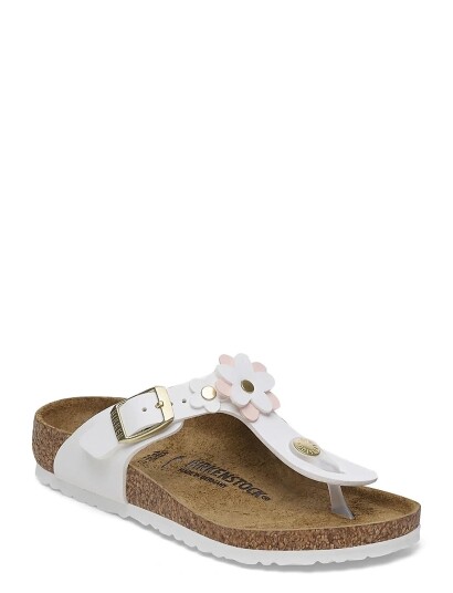 Birkenstock Gizeh Kids Flowers Bf White 34 Birkenstock Gizeh Kids Flowers Bf White 34