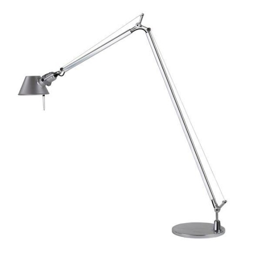 Artemide Tolomeo Reading Gulvlampe Aluminium LED