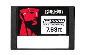 Kingston DC600M 7.68TB 2.5" SATA SSD for Servers og Arbeidsstasjoner