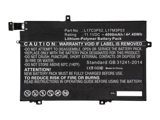 CoreParts batteri til bærbar PC - Li-Ion - 4000 mAh - 44.4 Wh (MBXLE-BA0130)